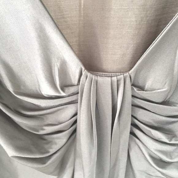 Long dressy top with sheering front and sides - Picture 2 of 5